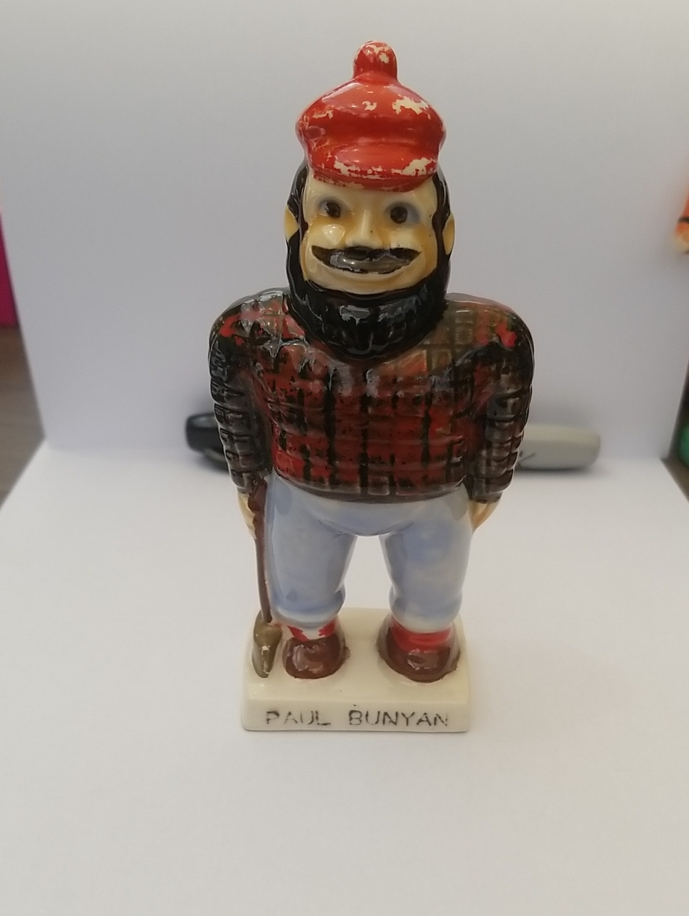 Vintage Paul Bunyan Salt OR Pepper Shaker